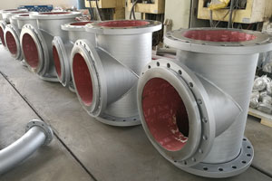 【案例】31399金沙娱场城耐磨陶瓷三通管道在湖北某有机硅厂稳固运行超两年