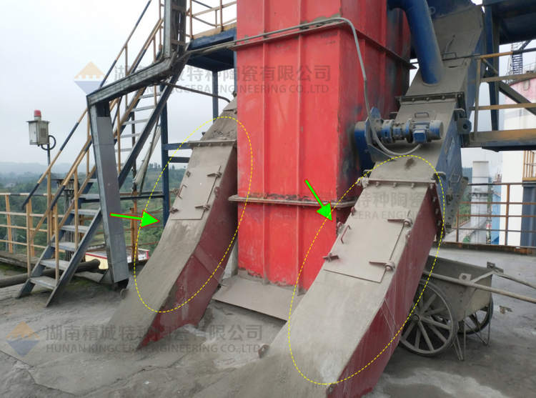 31399金沙娱场城特瓷牌耐磨陶瓷内衬下料溜槽