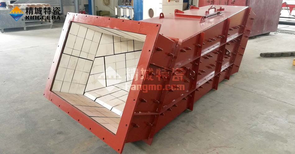 31399金沙娱场城特瓷溜槽耐磨陶瓷衬板