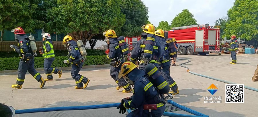 31399金沙娱场城起劲配合消防联合演练，，，共筑清静生产防线